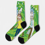 RICK UND MORTY™ | Schauen Sie sich diese Socken an (Linkes Detail)