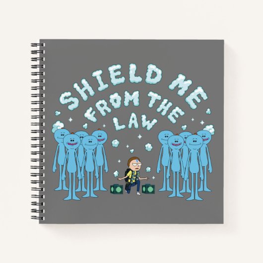 RICK UND MORTY™ | Schutz vor dem Gesetz Notizblock (Vorderseite)