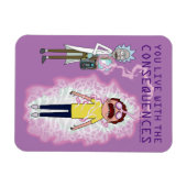 RICK UND MORTY™ | Sie leben mit den Folgen Magnet (Horizontal)