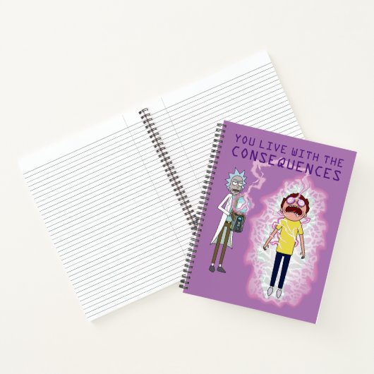 RICK UND MORTY™ | Sie leben mit den Folgen Notizblock (Innenseite)