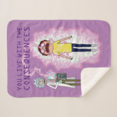 RICK UND MORTY™ | Sie leben mit den Folgen Sherpadecke (Vorderseite (Horizontal))