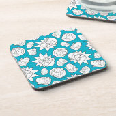 RICK UND MORTY™ | Smith Family Head Muster Getränkeuntersetzer (Linke Seite)