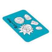 RICK UND MORTY™ | Smith Family Head Muster Magnet (Rechte Seite)