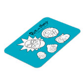 RICK UND MORTY™ | Smith Family Head Muster Magnet (Linke Seite)
