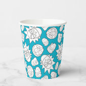 RICK UND MORTY™ | Smith Family Head Muster Pappbecher (Links)