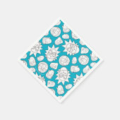 RICK UND MORTY™ | Smith Family Head Muster Serviette (Ecke)