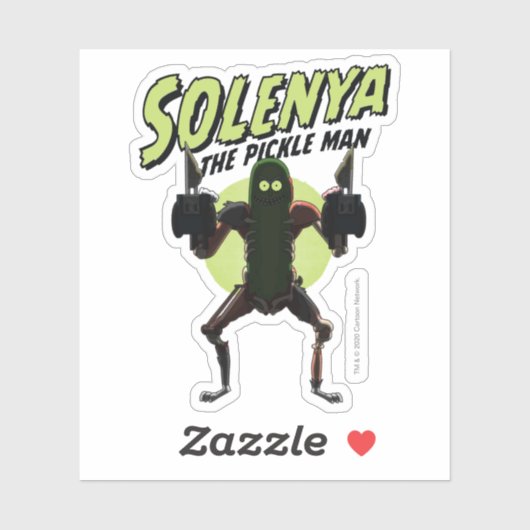 RICK UND MORTY™ | Solenya - Der Pickle Man Aufkleber (Blatt)