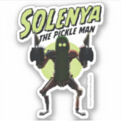 RICK UND MORTY™ | Solenya - Der Pickle Man Aufkleber (Vorderseite)