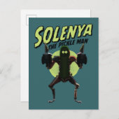 RICK UND MORTY™ | Solenya - Der Pickle Man Einladungspostkarte (Vorne/Hinten)