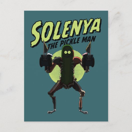 RICK UND MORTY™ | Solenya - Der Pickle Man Einladungspostkarte (Vorderseite)