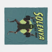 RICK UND MORTY™ | Solenya - Der Pickle Man Fleecedecke (Vorderseite (Horizontal))