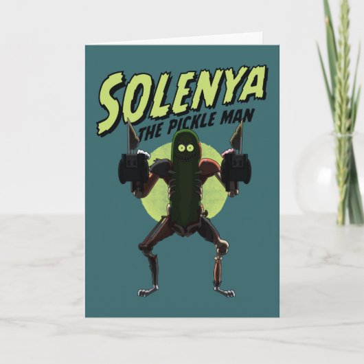 RICK UND MORTY™ | Solenya - Der Pickle Man Karte (Vorderseite)