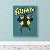 RICK UND MORTY™ | Solenya - Der Pickle Man Leinwanddruck (Insitu (Holzboden))