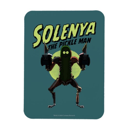 RICK UND MORTY™ | Solenya - Der Pickle Man Magnet (Vertikal)