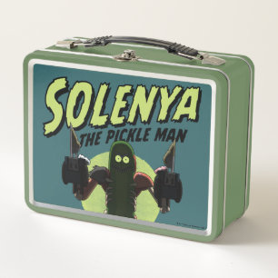 RICK UND MORTY™   Solenya - Der Pickle Man Metall Brotdose