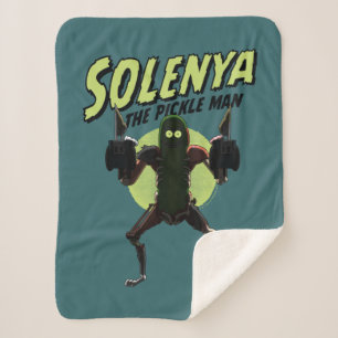 RICK UND MORTY™ Solenya - Der Pickle Man Sherpadecke