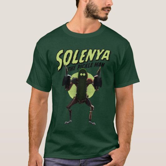 RICK UND MORTY™ | Solenya - Der Pickle Man T-Shirt (Vorderseite)