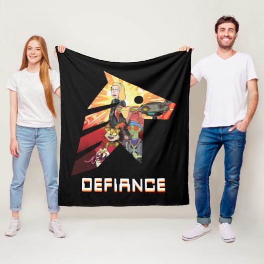 RICK UND MORTY™ | Space Beth Defiance Crew Fleecedecke (Beispiel)