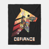RICK UND MORTY™ | Space Beth Defiance Crew Fleecedecke (Vorderseite)