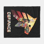 RICK UND MORTY™ | Space Beth Defiance Crew Fleecedecke (Vorderseite (Horizontal))