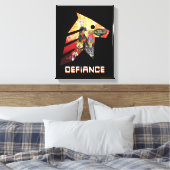 RICK UND MORTY™ | Space Beth Defiance Crew Leinwanddruck (Insitu (Schlafzimmer))