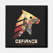 RICK UND MORTY™ | Space Beth Defiance Crew Magnet (Vorne)