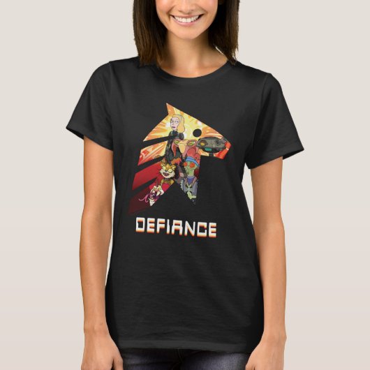 RICK UND MORTY™ | Space Beth Defiance Crew T-Shirt (Vorderseite)