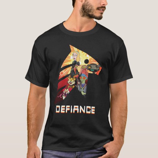 RICK UND MORTY™ | Space Beth Defiance Crew T-Shirt (Vorderseite)
