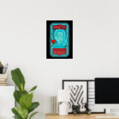 RICK UND MORTY™ | Space Beth Gewollt Poster (Heimbüro)