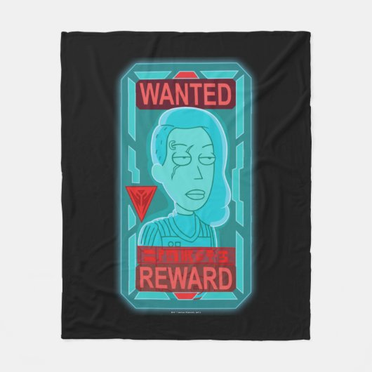RICK UND MORTY™ | Space Beth Gewollt Poster Fleecedecke (Vorderseite)