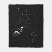 RICK UND MORTY™ | Sternbilder Fleecedecke (Vorderseite)