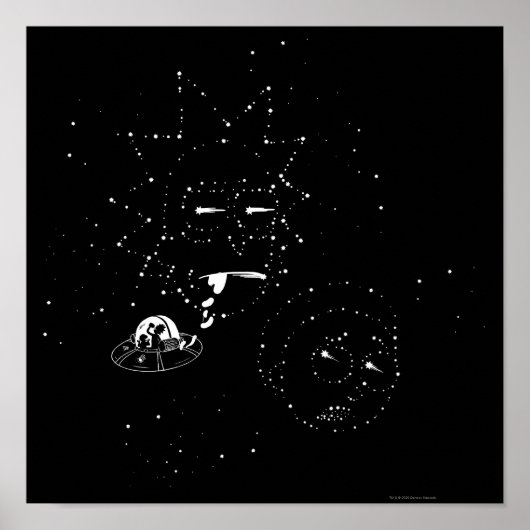 RICK UND MORTY™ | Sternbilder Poster (Vorne)