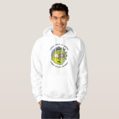 RICK UND MORTY™ | Stilisiertes Morty Fly Zitat Hoodie (Vorne ganz)