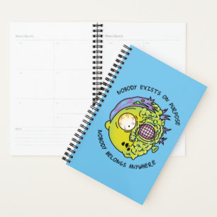 RICK UND MORTY™ Stilisiertes Morty Fly Zitat Planer