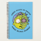 RICK UND MORTY™ | Stilisiertes Morty Fly Zitat Planer (Vorderseite)