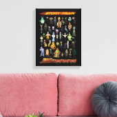 RICK UND MORTY™ | Story Train Leinwanddruck (Insitu (Wohnzimmer))