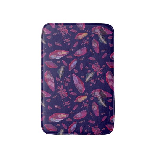 Rick und Morty Time Crystal Pattern Badematte (Vorderseite Vertikal)