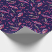 Rick und Morty Time Crystal Pattern Geschenkpapier (Ecke)