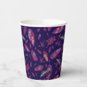 Rick und Morty Time Crystal Pattern Pappbecher (Links)