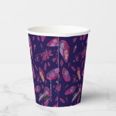 Rick und Morty Time Crystal Pattern Pappbecher (Rechts)