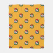 Rick und Morty | Urlaubsmuster Fleecedecke (Vorderseite)