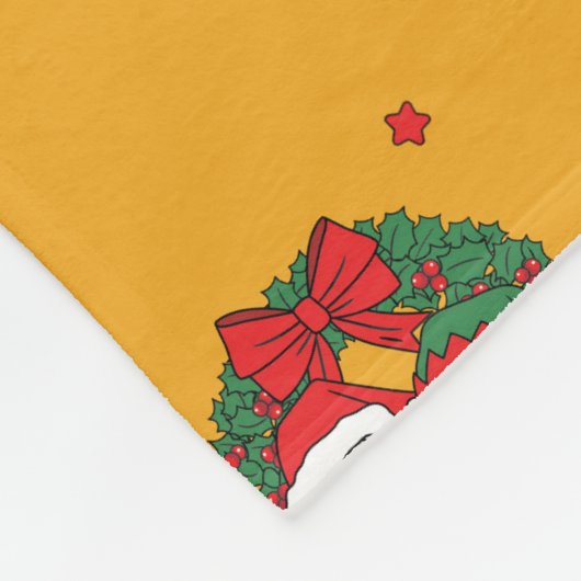 Rick und Morty | Urlaubsmuster Fleecedecke (Ecke)