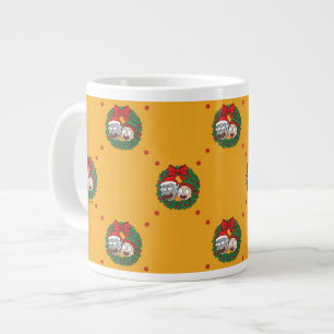 Rick und Morty   Urlaubsmuster Jumbo-Tasse