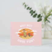 RICK UND MORTY™ | Warum nicht Spaß haben Einladungspostkarte (Stehend Vorderseite)