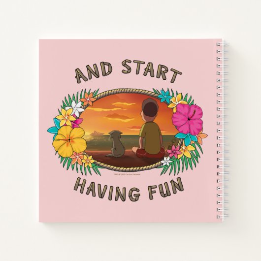 RICK UND MORTY™ | Warum nicht Spaß haben Notizblock (Rückseite)