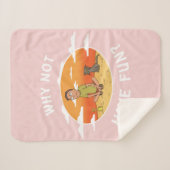 RICK UND MORTY™ | Warum nicht Spaß haben Sherpadecke (Vorderseite (Horizontal))