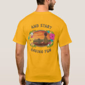 RICK UND MORTY™ | Warum nicht Spaß haben T-Shirt (Rückseite)