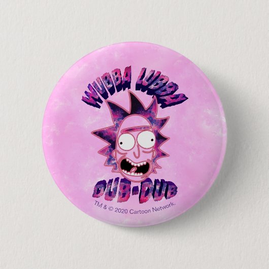 RICK UND MORTY™ | Wubba Lubba Dub-Dub Button (Vorderseite)