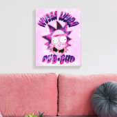 RICK UND MORTY™ | Wubba Lubba Dub-Dub Leinwanddruck (Insitu (Wohnzimmer))