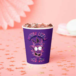RICK UND MORTY™ Wubba Lubba Dub-Dub Pappbecher